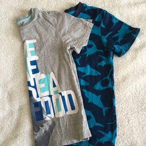 Grey and blue sharks 🦈t-shirts